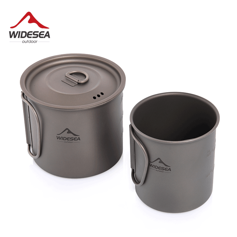Camping Cooking Trangia - Tazza da Campeggio Widesea in Titanio,