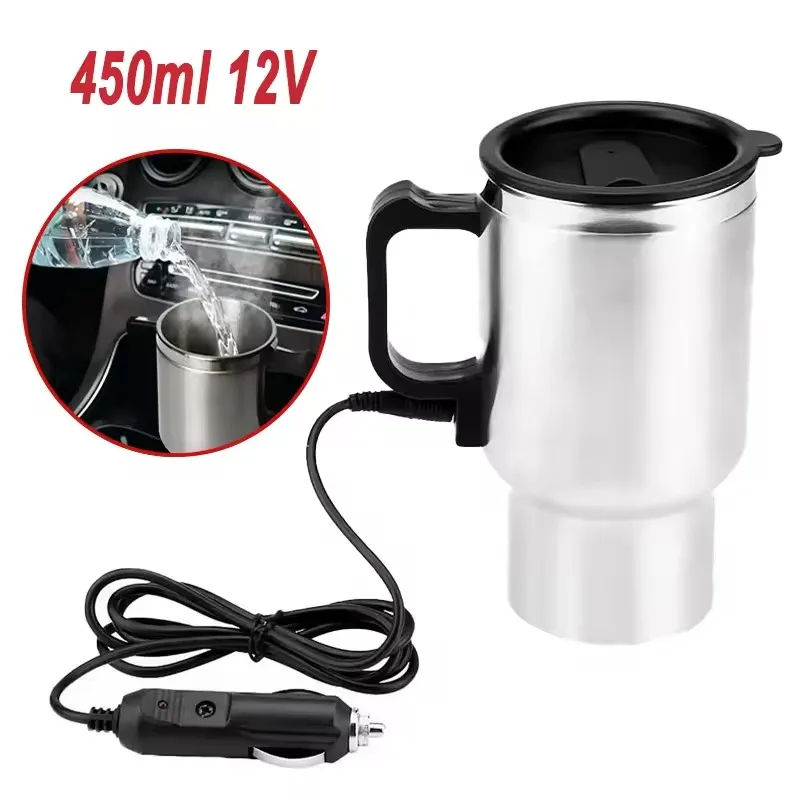 Camping Cooking Can - Bollitore Elettrico per Auto 12V 450ml,