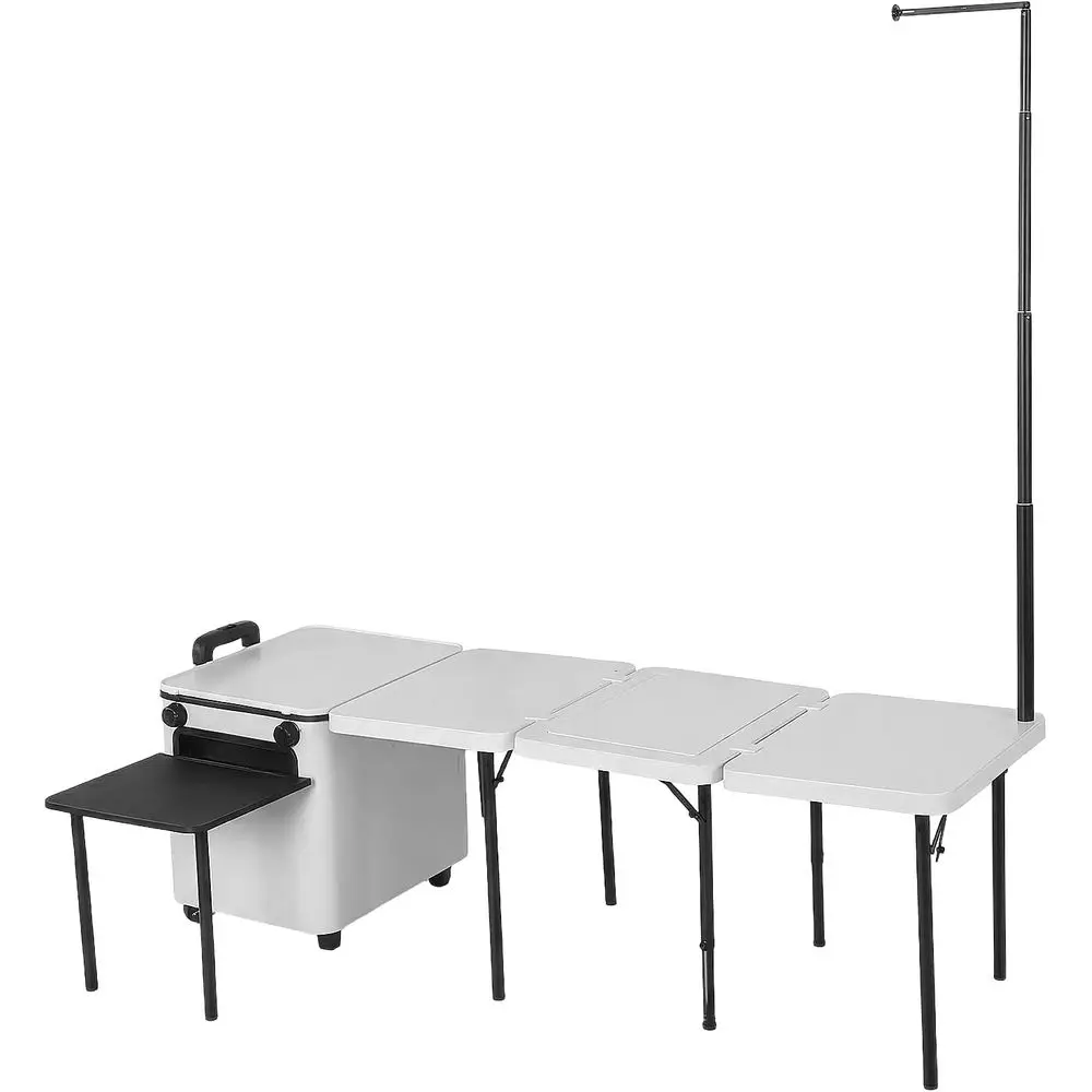 Camping Cooking Light - Carrello BBQ Portatile da Esterno con