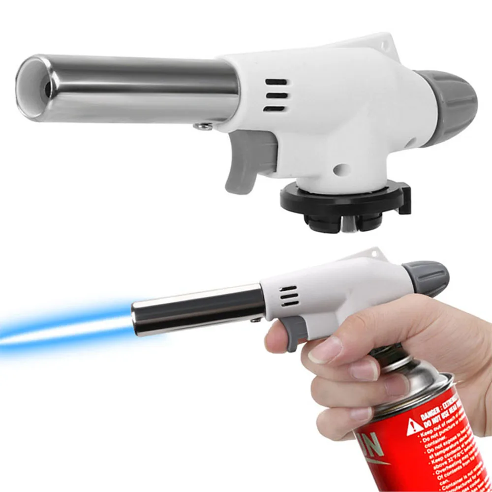 Camping Cooking Flame - Pistola a fiamma portatile in metallo