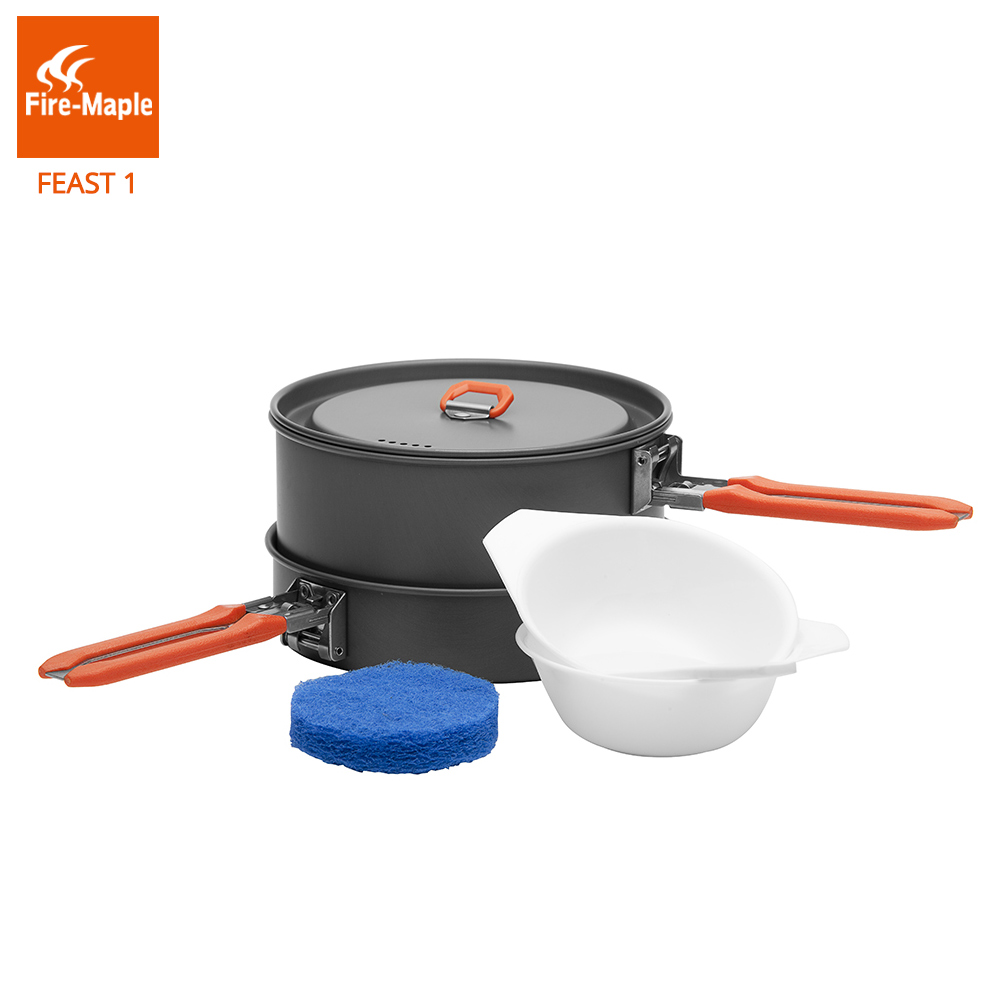 Camping Cooking Pots And Pans Set - Fuoco Maple festa 1 campeggio esterno
