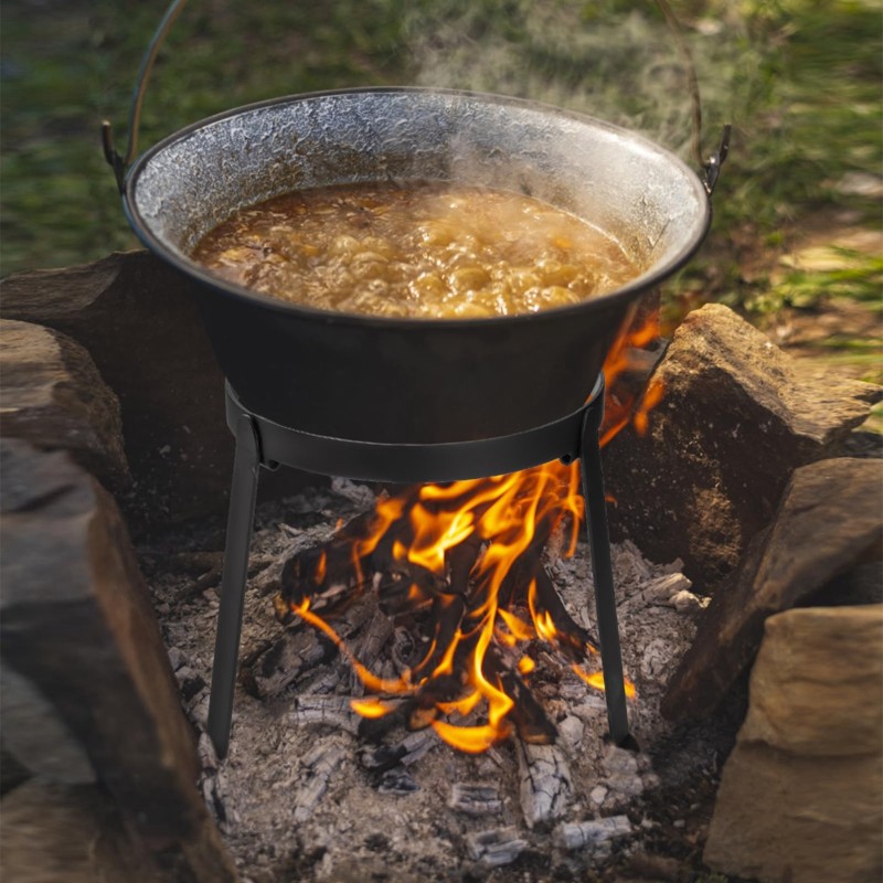 Camping Cooking Dutch Oven - Grande Saldi! Supporto pieghevole per griglia
