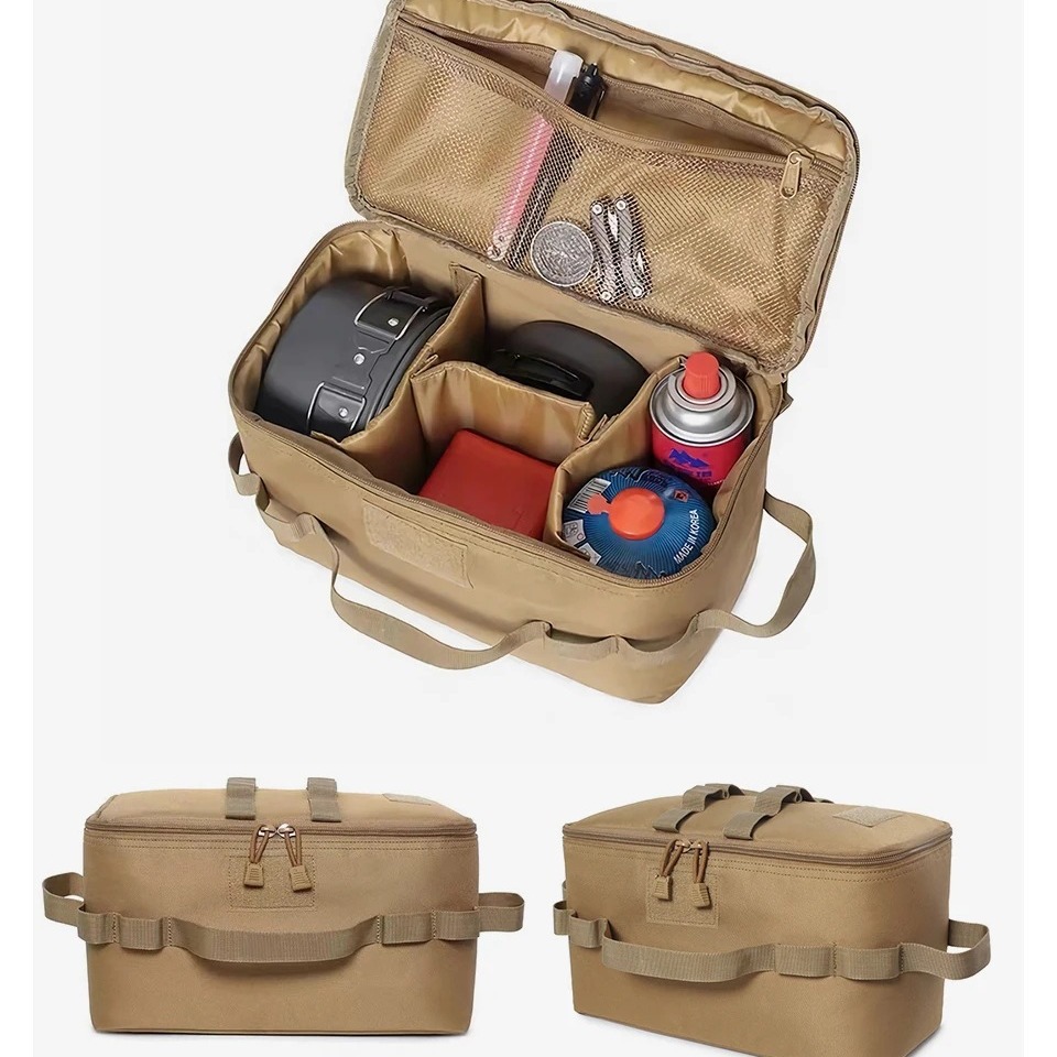 Camping Outdoor Cooking Set - Borsa per il trasporto di bombole