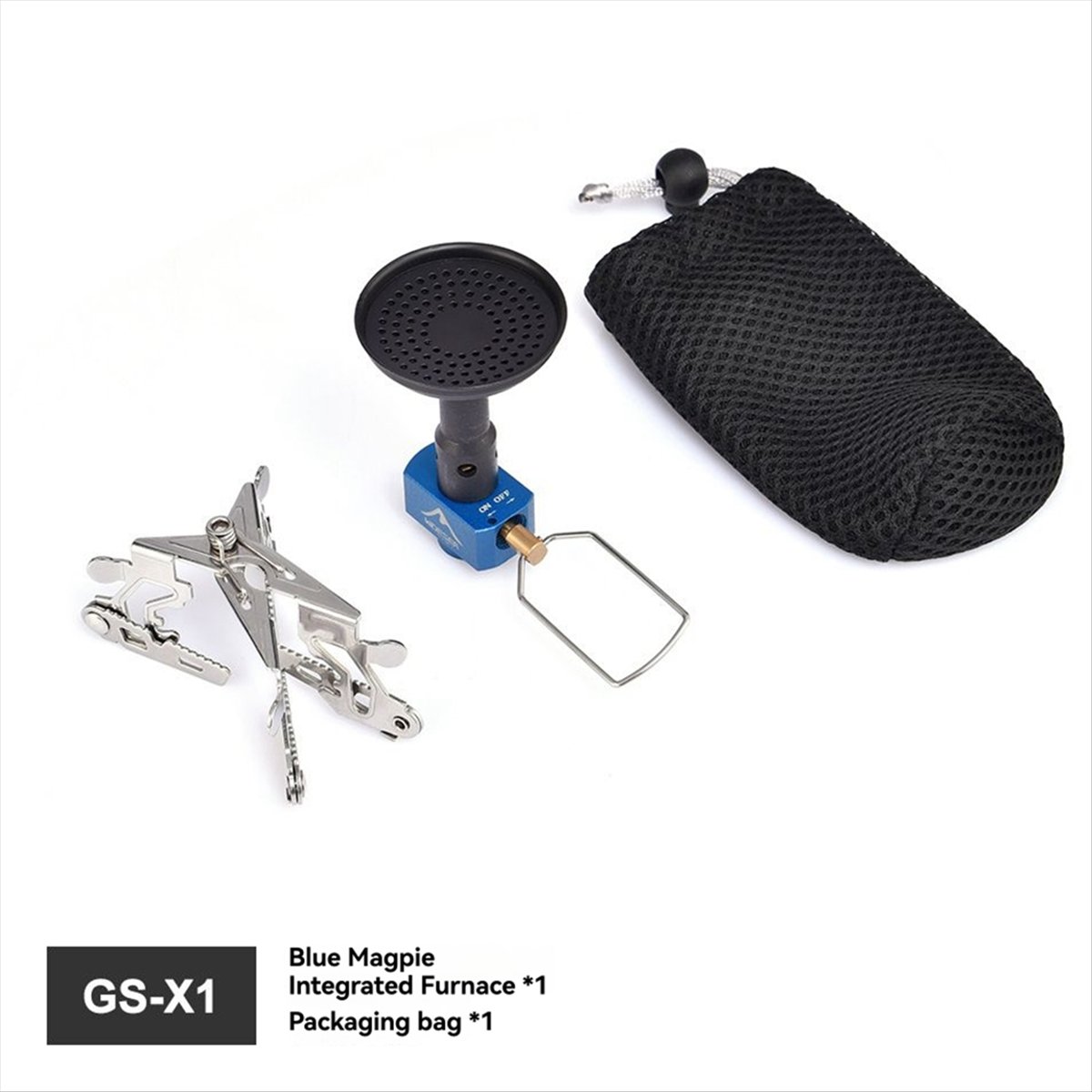 Camping Cooking Light - ABJV Bruciatore a gas da campeggio