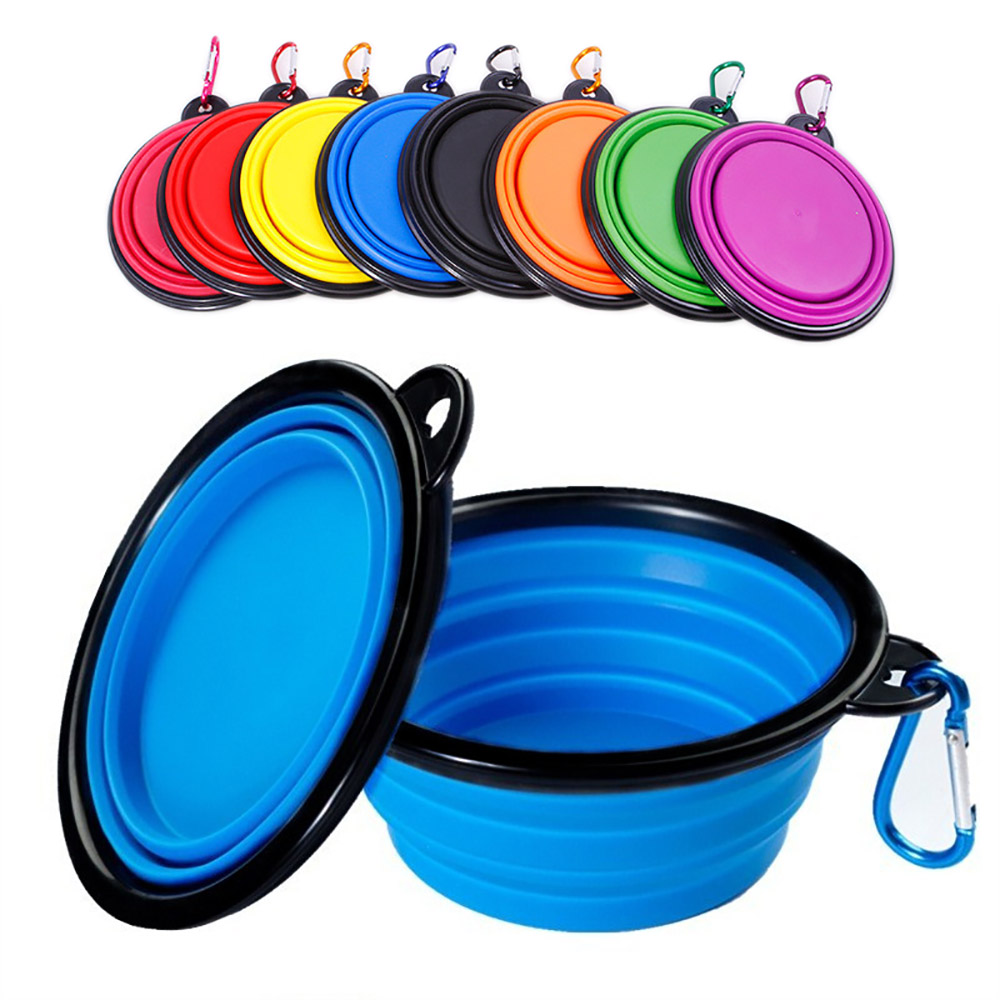 Camping Cooking Tray - Ciotola Pieghevole in Silicone per Cani,