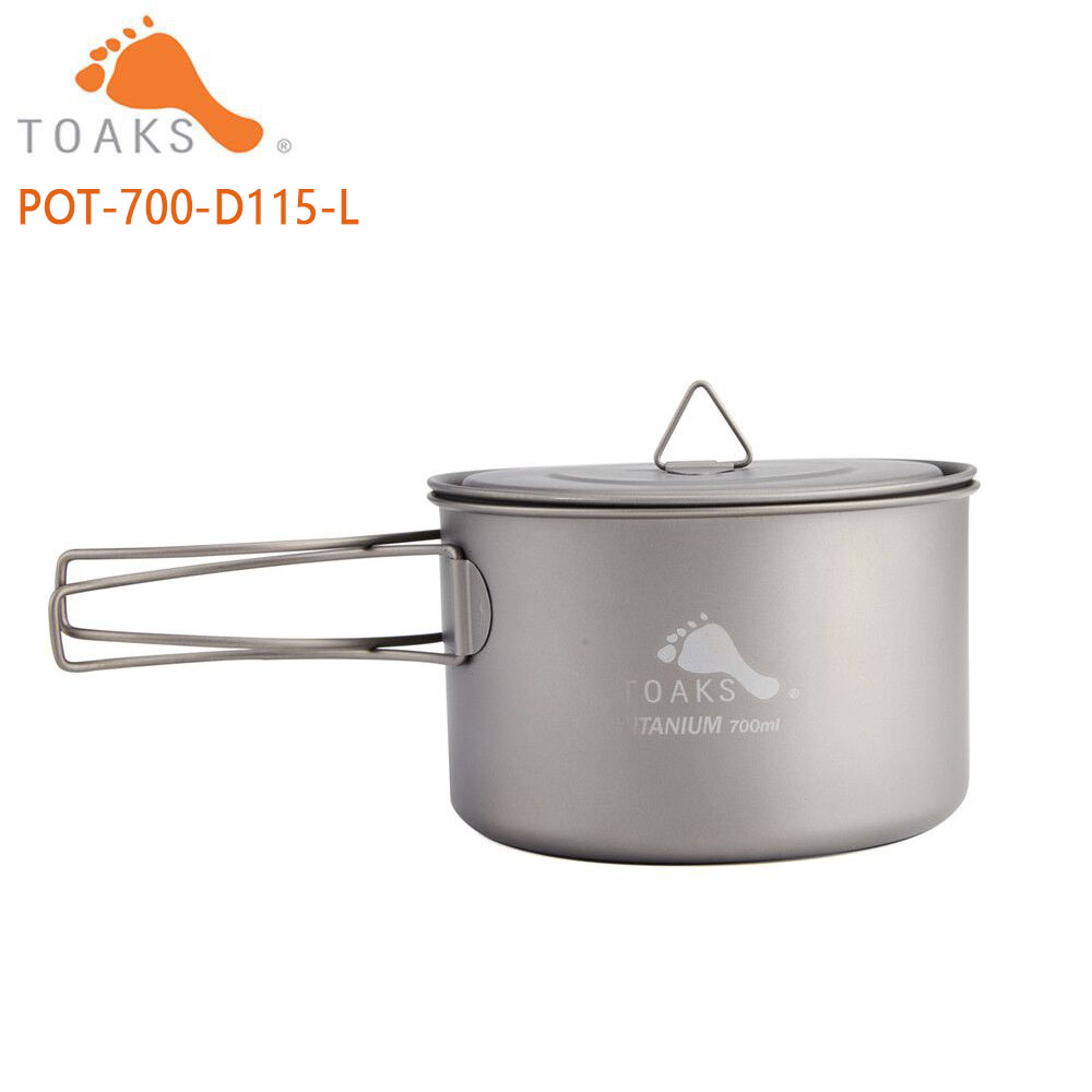 Camping Cooking Tray - TOAKS pentole da campeggio in puro