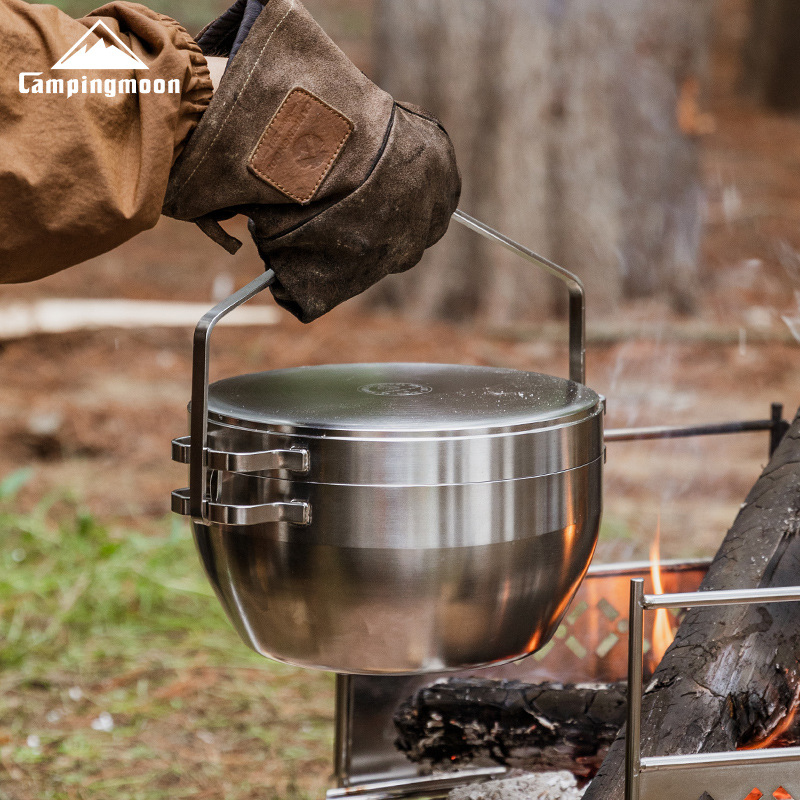 Camping Cooking Dutch Oven - Pentola da campeggio multiuso - Forno
