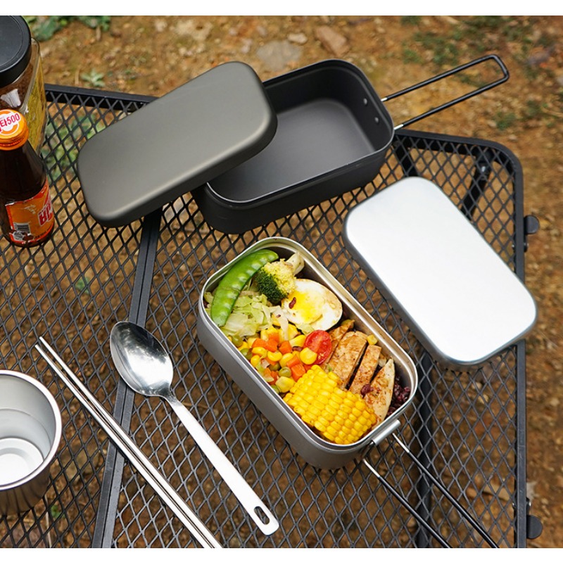 Camping Cooking Flame - 1PC Scatola per il pranzo in