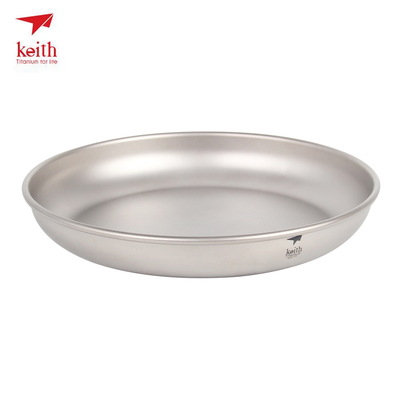 Camping Cooking Tray - Keith Piatto in titanio Piatti da
