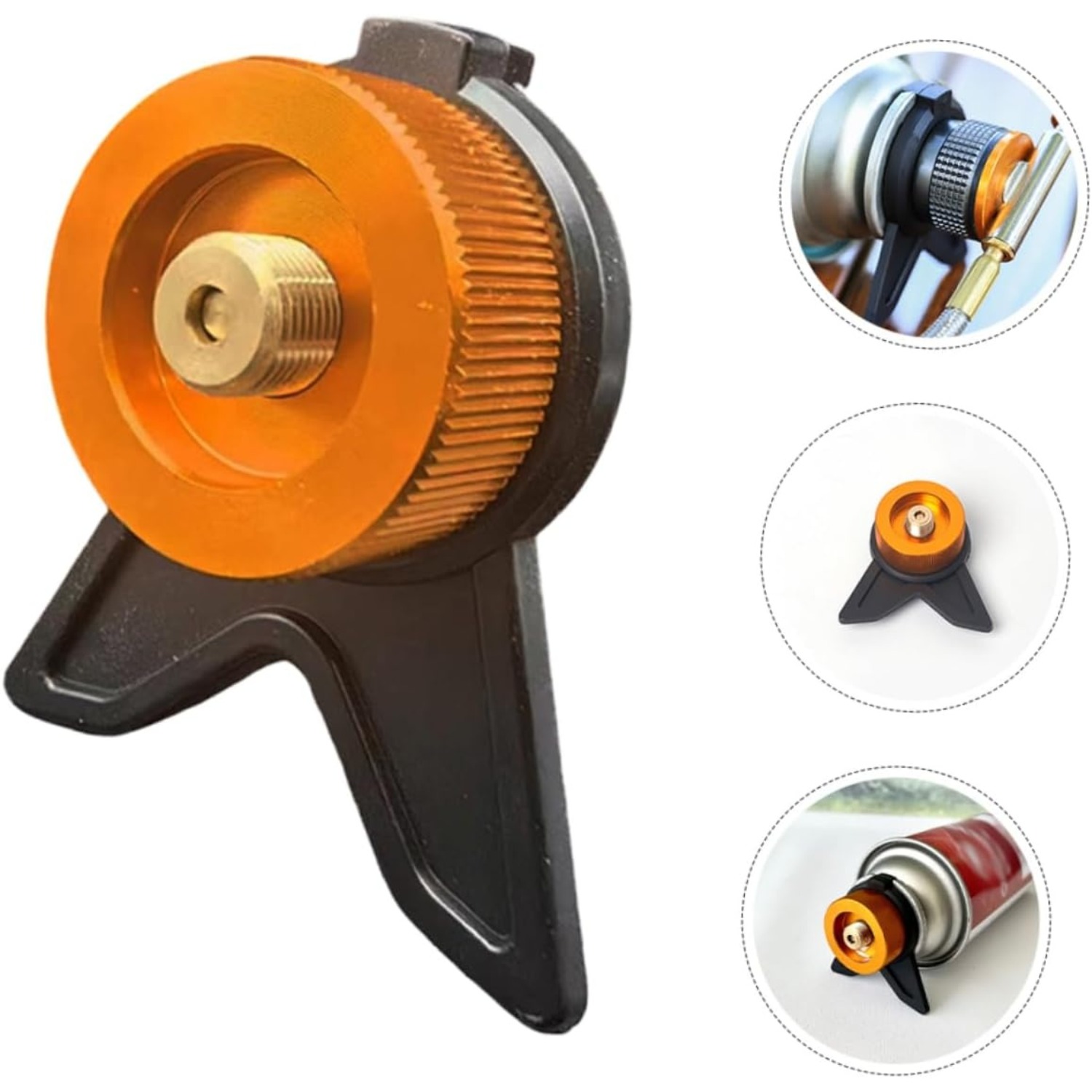 Camping Cooking Light - Adattatore per bombola del gas propano,
