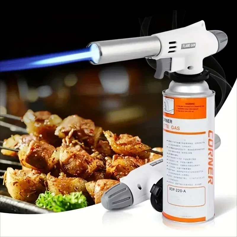 Camping Cooking Flame - Bruciatore per torcia per barbecue multifunzionale