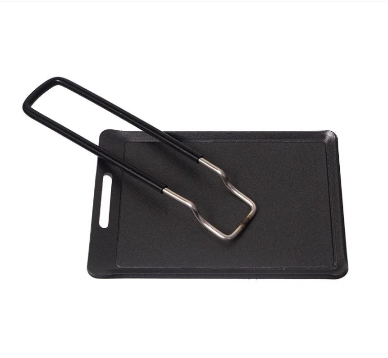 Camping Cooking Tray - Mini padella da campeggio portatile, griglia