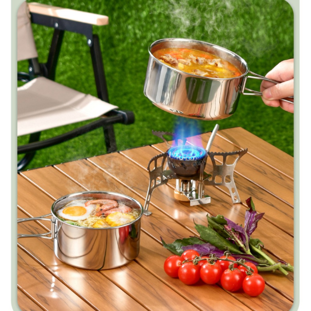 12PCS Adventure Camp Set da cu - Camping Cooking Pots And Pans Set recensione e prezzo