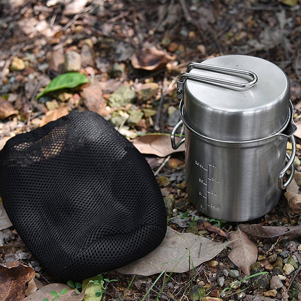 Set di pentole da campeggio in - Camping Cooking Mesh recensione e prezzo