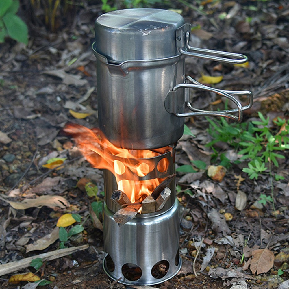 Set di Pentole da Campeggio in - Camping Cooking Mesh recensione e prezzo