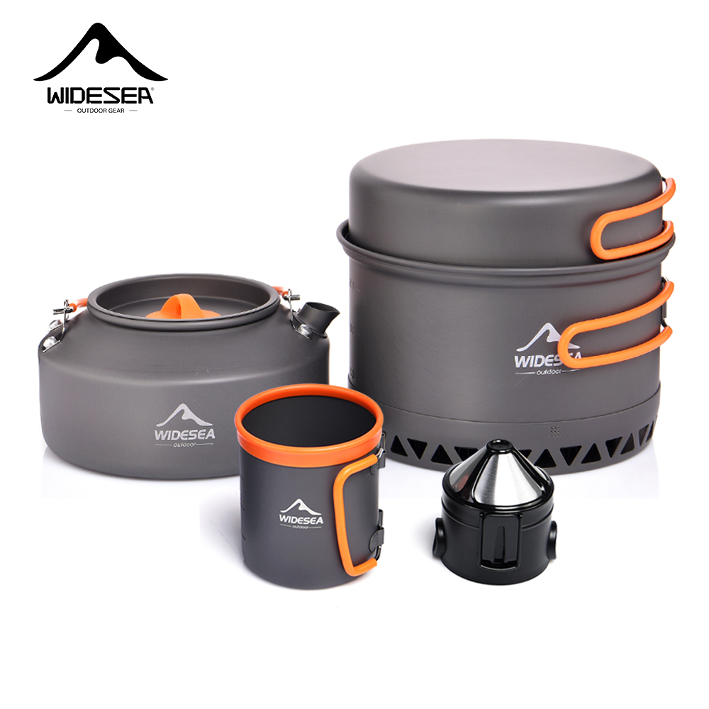 Stoviglie da campeggio Set di  - Camping Outdoor Cooking Set recensione e prezzo