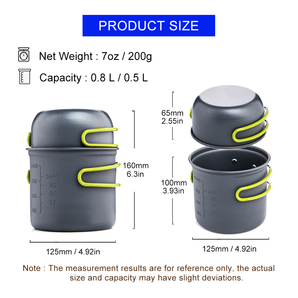Widesea Utensili da cucina da  - Camping Cooking Set Jetboil recensione e prezzo