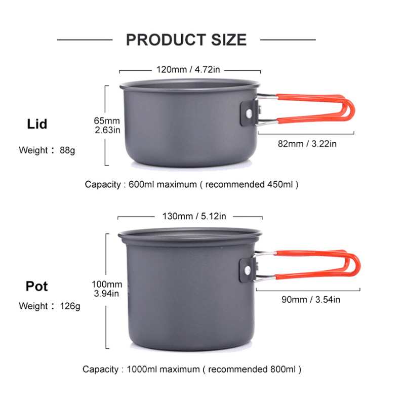 Widesea Utensili da cucina da  - Camping Cooking Set Jetboil recensione e prezzo