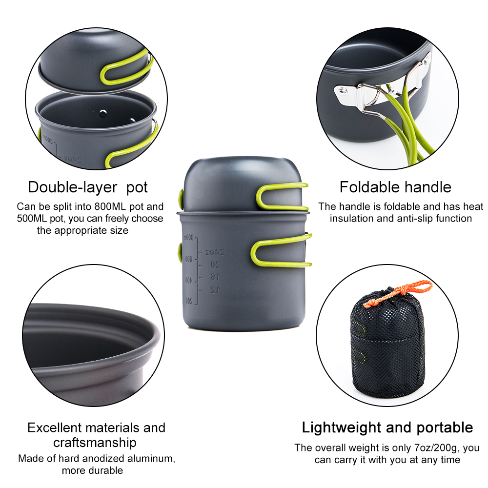 Widesea Utensili da cucina da  - Camping Cooking Set Jetboil recensione e prezzo