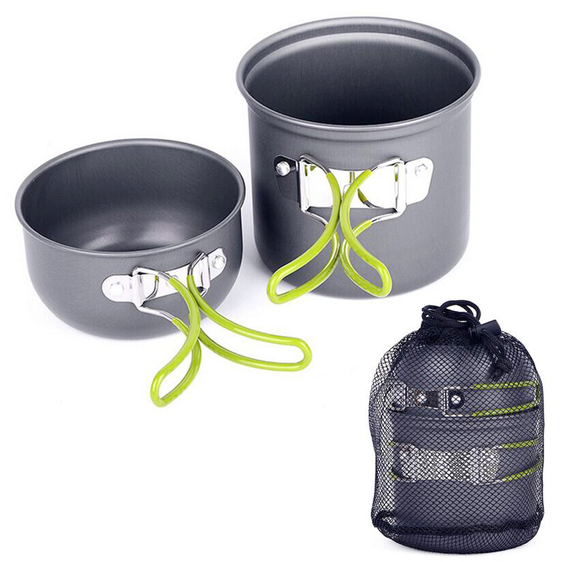 Pentole da campeggio portatili - Camping Cooking Set With Bag recensione e prezzo
