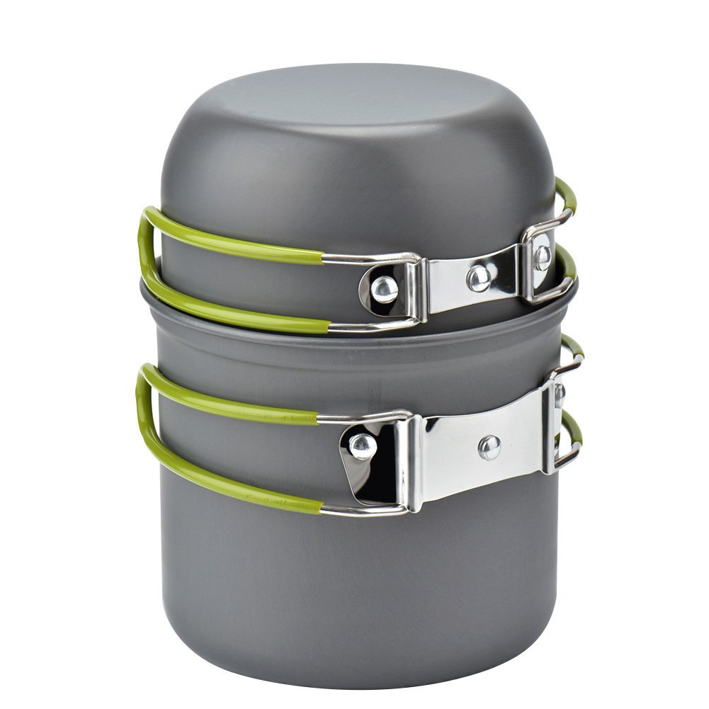Pentole da campeggio portatili - Camping Cooking Set With Bag recensione e prezzo