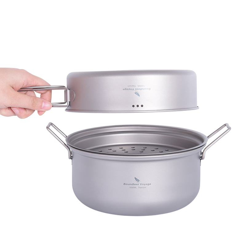 Set di pentole da campeggio Bo - Camping Outdoor Cooking Set recensione e prezzo