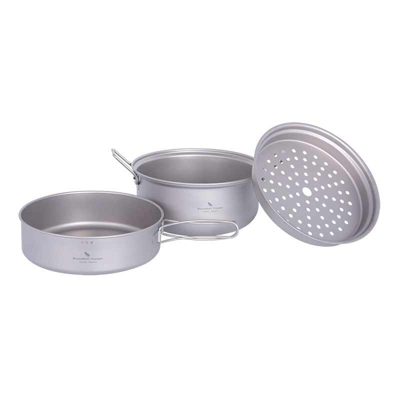Set di pentole da campeggio Bo - Camping Outdoor Cooking Set recensione e prezzo