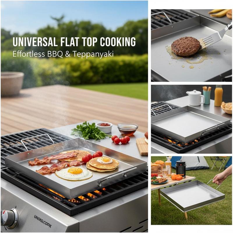 Piastra universale piatta 18x1 - Camping Outdoor Cooking Set recensione e prezzo