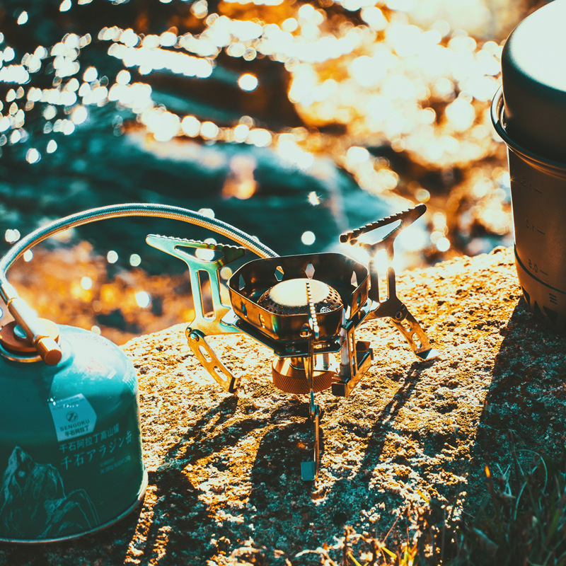 Fornello a gas portatile antiv - Camping Cooking Gas Canister recensione e prezzo