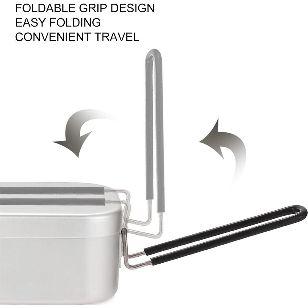 Scatole per il pranzo in allum - Camping Outdoor Cooking Set recensione e prezzo