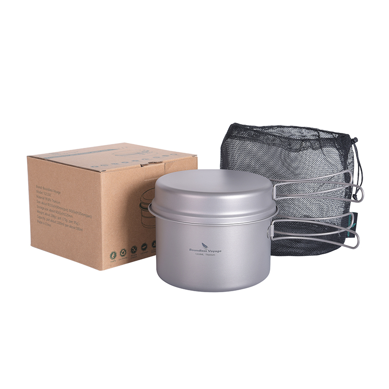 Pentola in Titanio Boundless V - Camping Cooking Pots And Pans Set recensione e prezzo