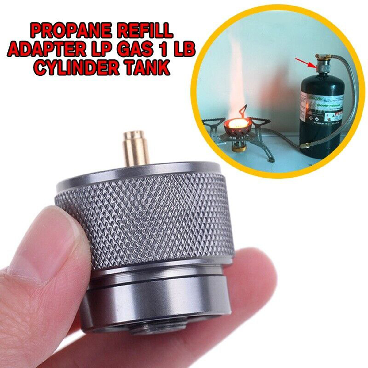 Adattatore per Ricarica Fornel - Camping Cooking Gas Canister recensione e prezzo