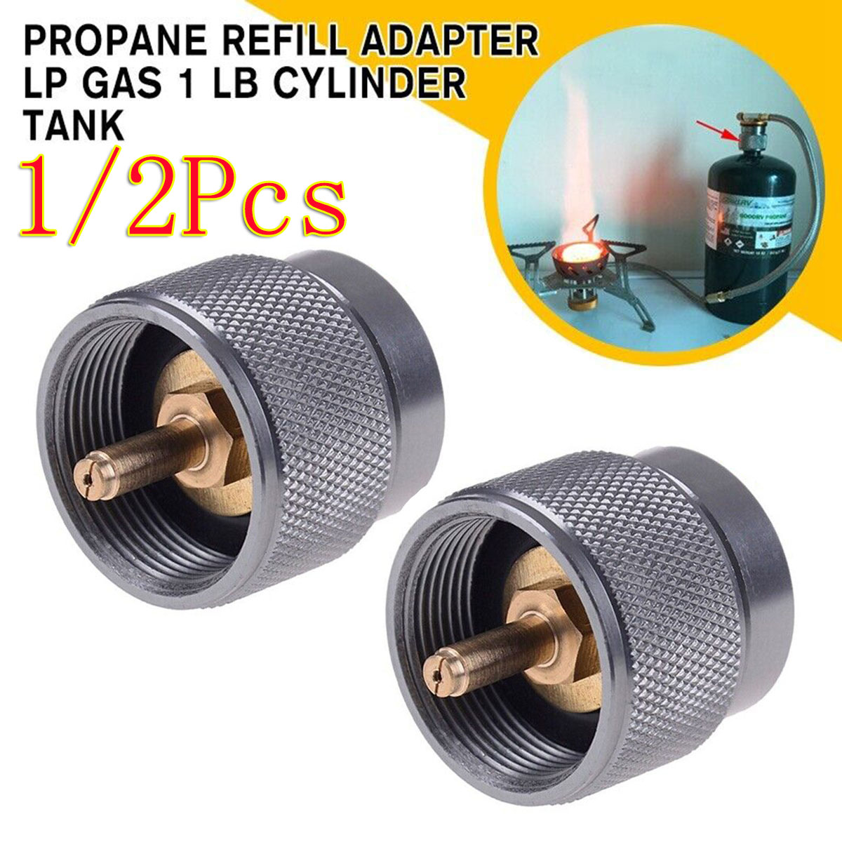 Adattatore per Ricarica Fornel - Camping Cooking Gas Canister recensione e prezzo