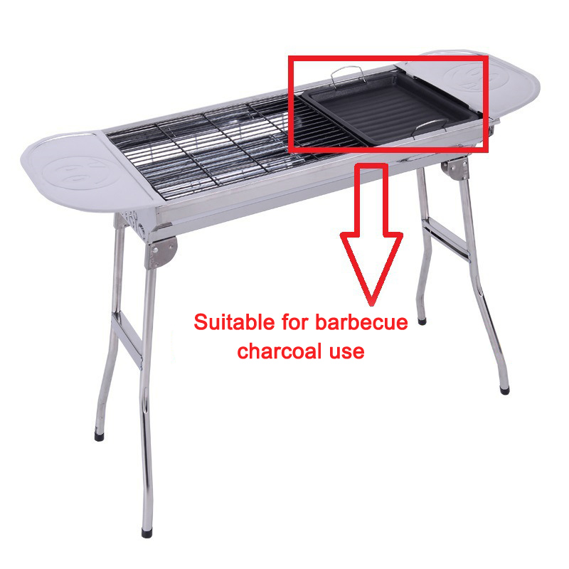 Padella per grigliare quadrata - Camping Cooking Tray recensione e prezzo