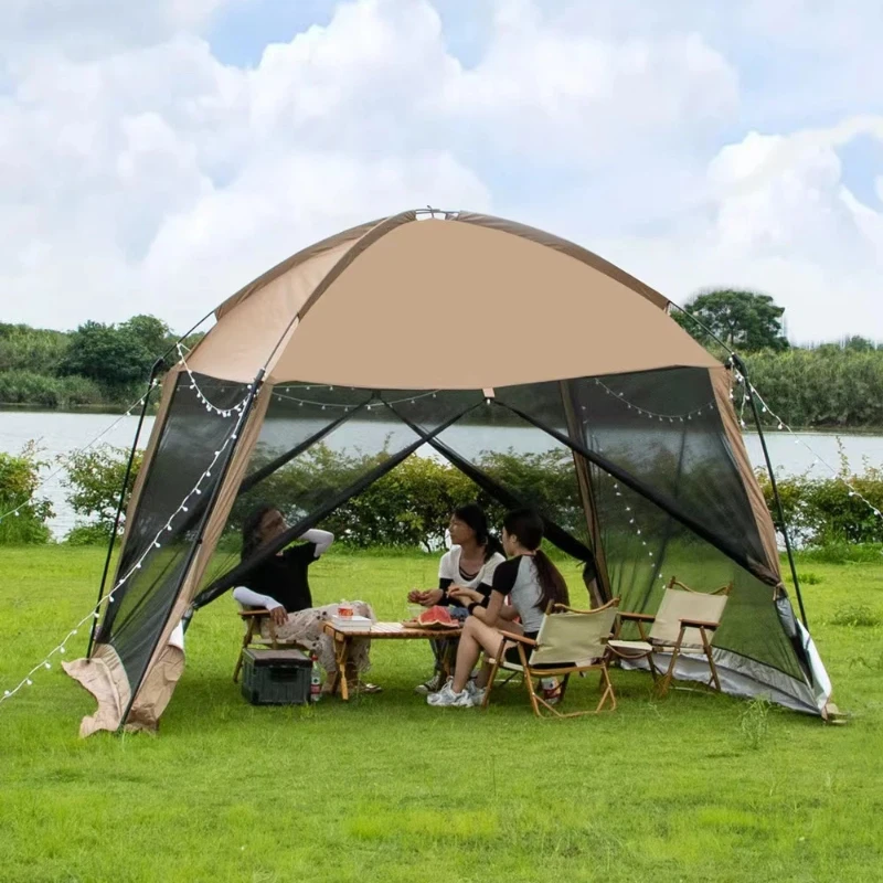 Tenda da campeggio con protezi - Camping Cooking Canopy recensione e prezzo