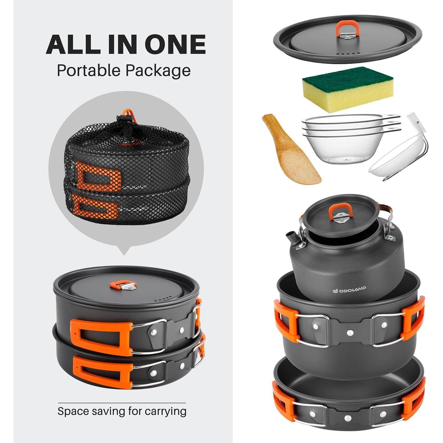 Odoland Set di 10 Pezzi di Pen - Camping Cooking Trangia recensione e prezzo