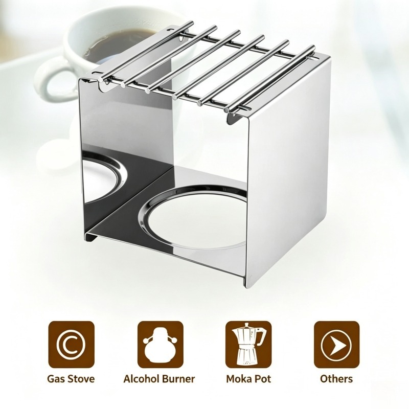 Supporto Quadrato in Acciaio I - Camping Cooking Can recensione e prezzo