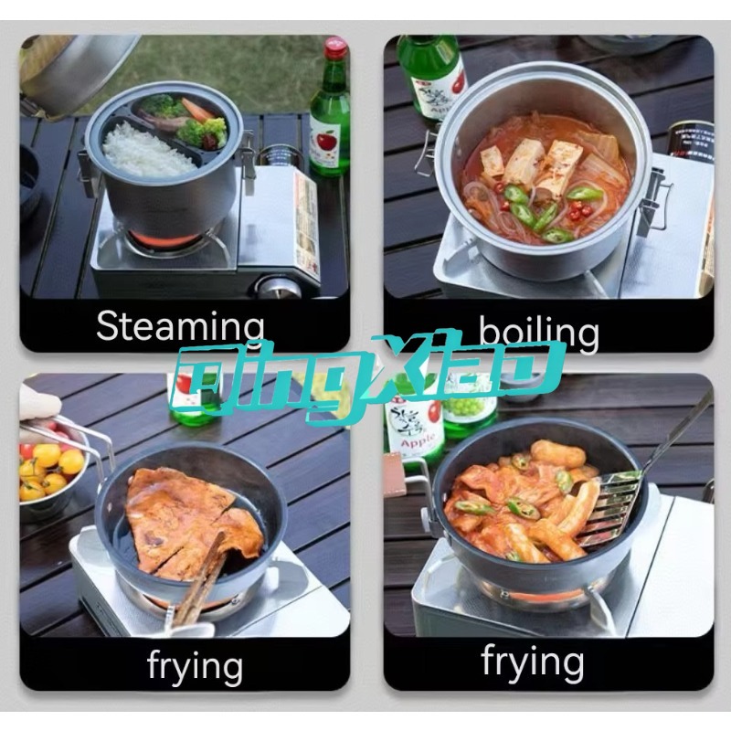 Pentola da campeggio multifunz - Camping Cooking Area recensione e prezzo