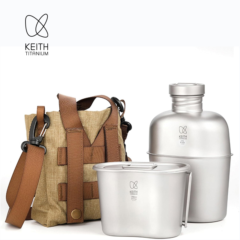 KEITH Set da Cucina in Titanio - Camping Outdoor Cooking Set recensione e prezzo