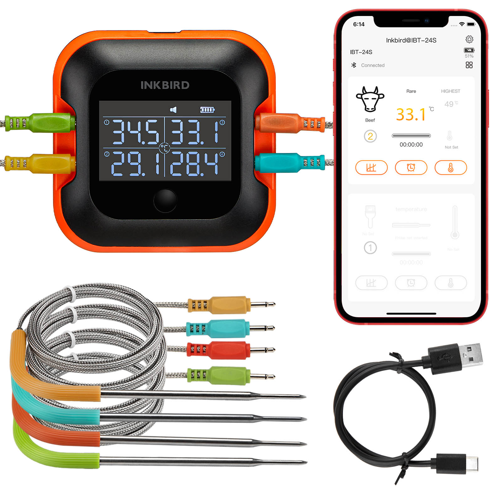 Termometro per carne Bluetooth - Meat Thermometer Camp recensione e prezzo