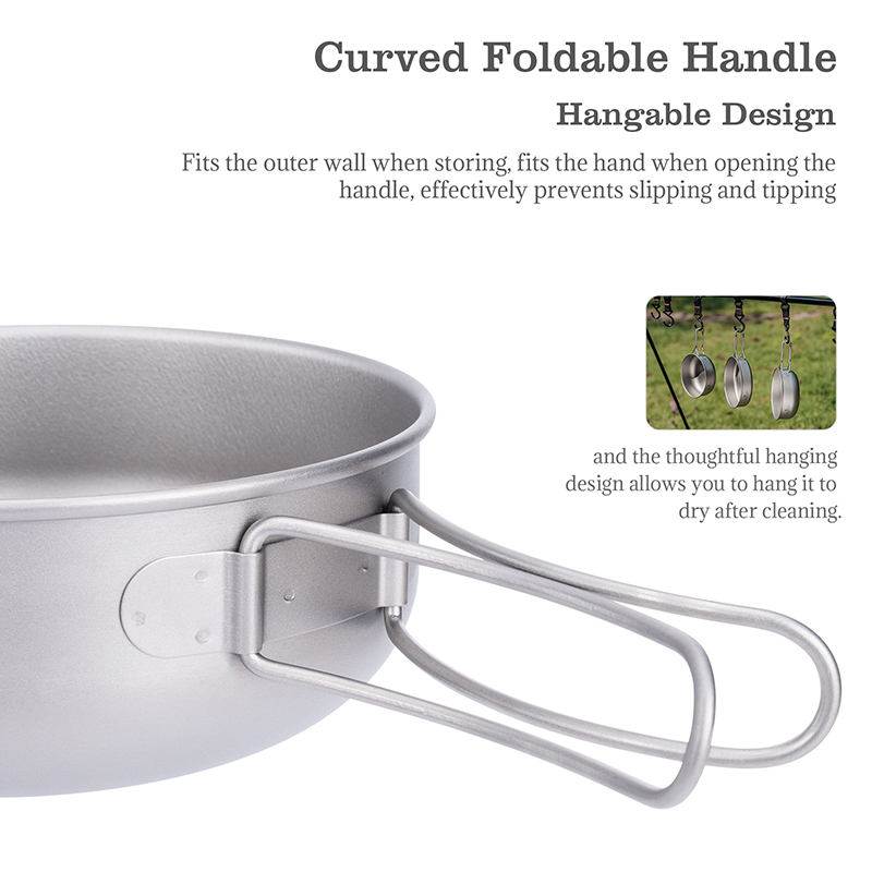 Set da Cucina in Titanio Bound - Camping Cooking Pots And Pans Set recensione e prezzo