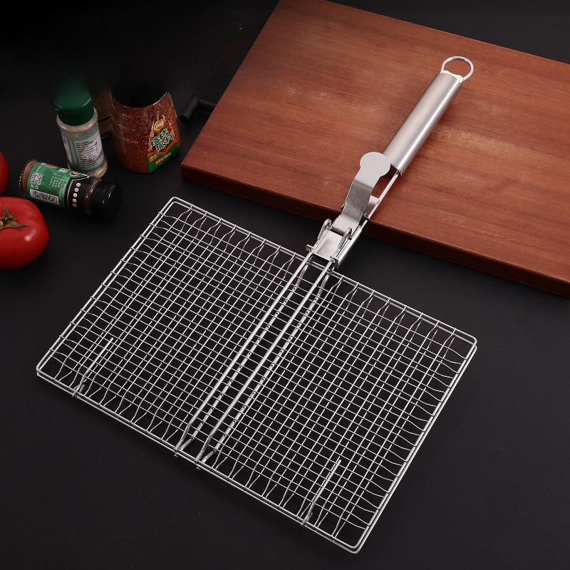 1 SET rete per barbecue manico - Camping Cooking Mesh recensione e prezzo