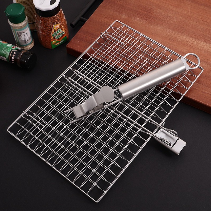 1 SET rete per barbecue manico - Camping Cooking Mesh recensione e prezzo