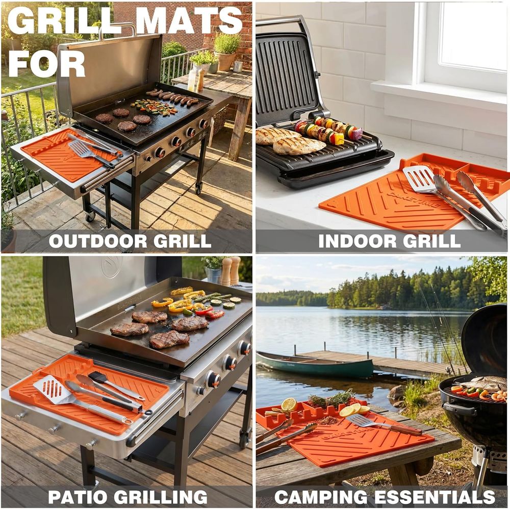 Tappetini in Silicone per Grig - Camping Cooking Area recensione e prezzo