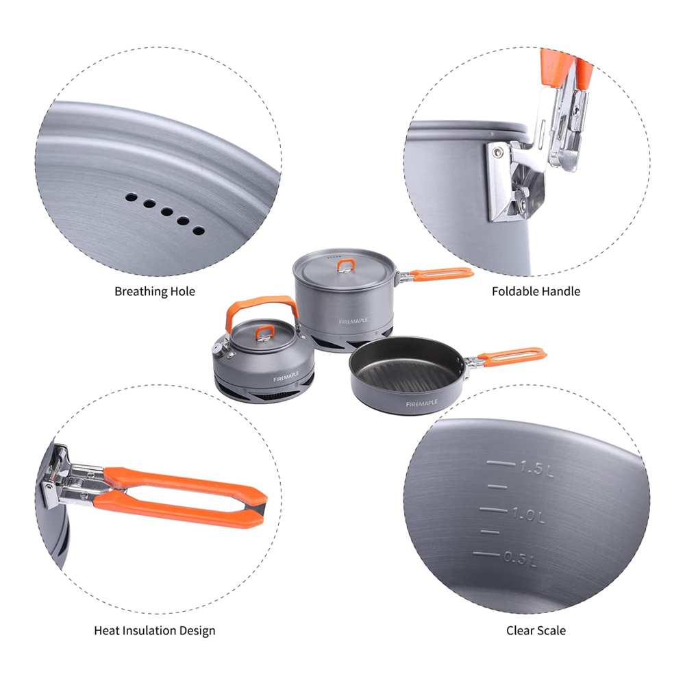 Fire Maple Campeggio Pentolame - Camping Cooking Trangia recensione e prezzo