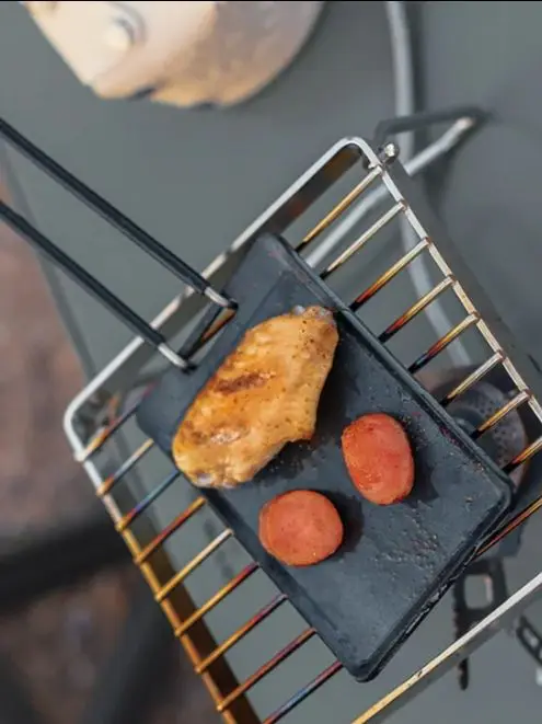 Mini padella da campeggio port - Camping Cooking Tray recensione e prezzo