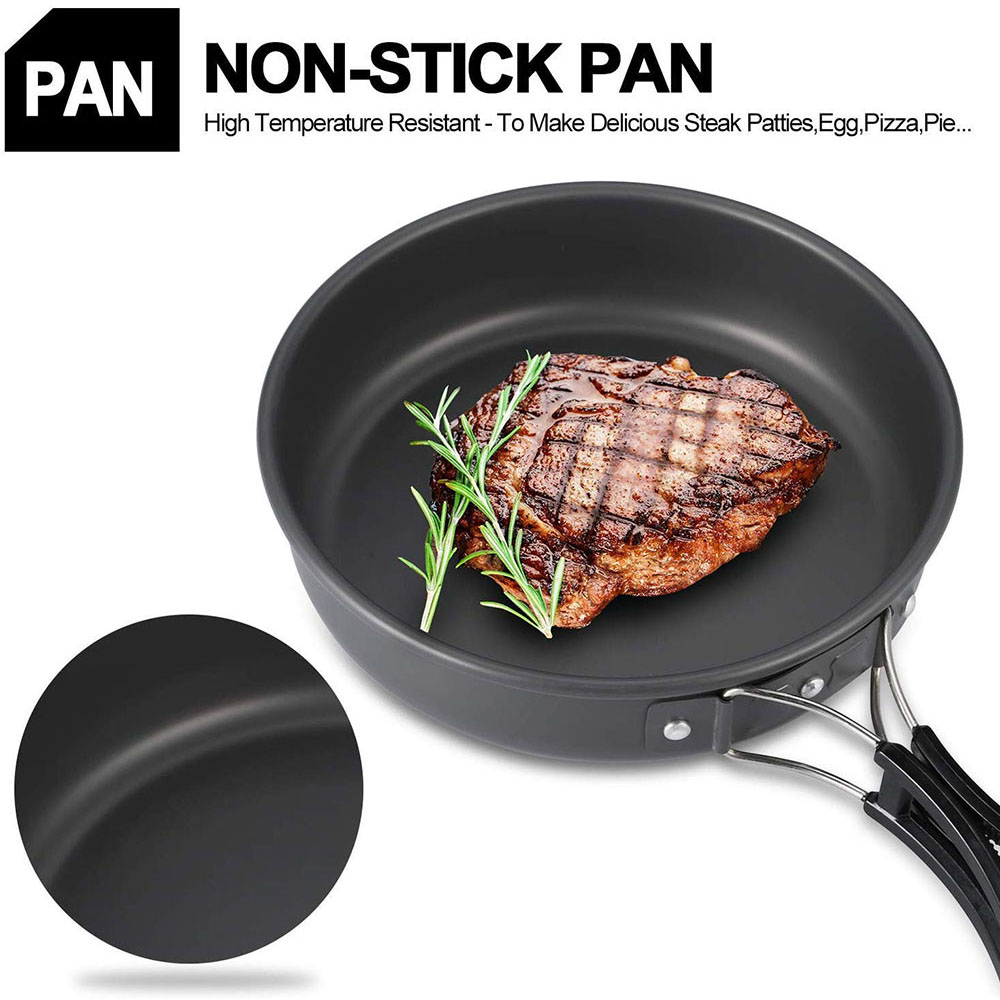 Set di utensili da cucina per  - Camping Outdoor Cooking Set recensione e prezzo