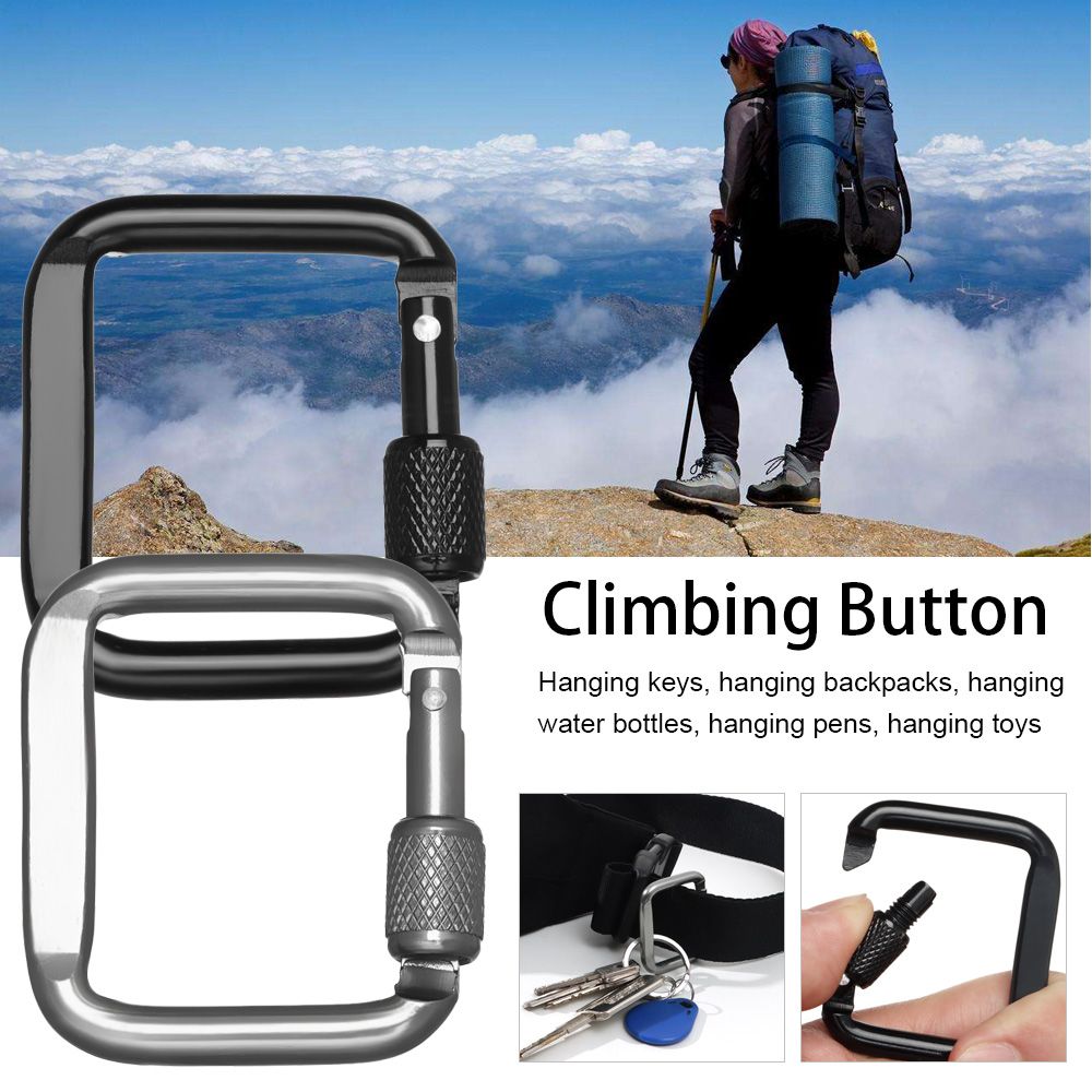 Triangolo/quadrato moschettone - Camping Cooking Can recensione e prezzo