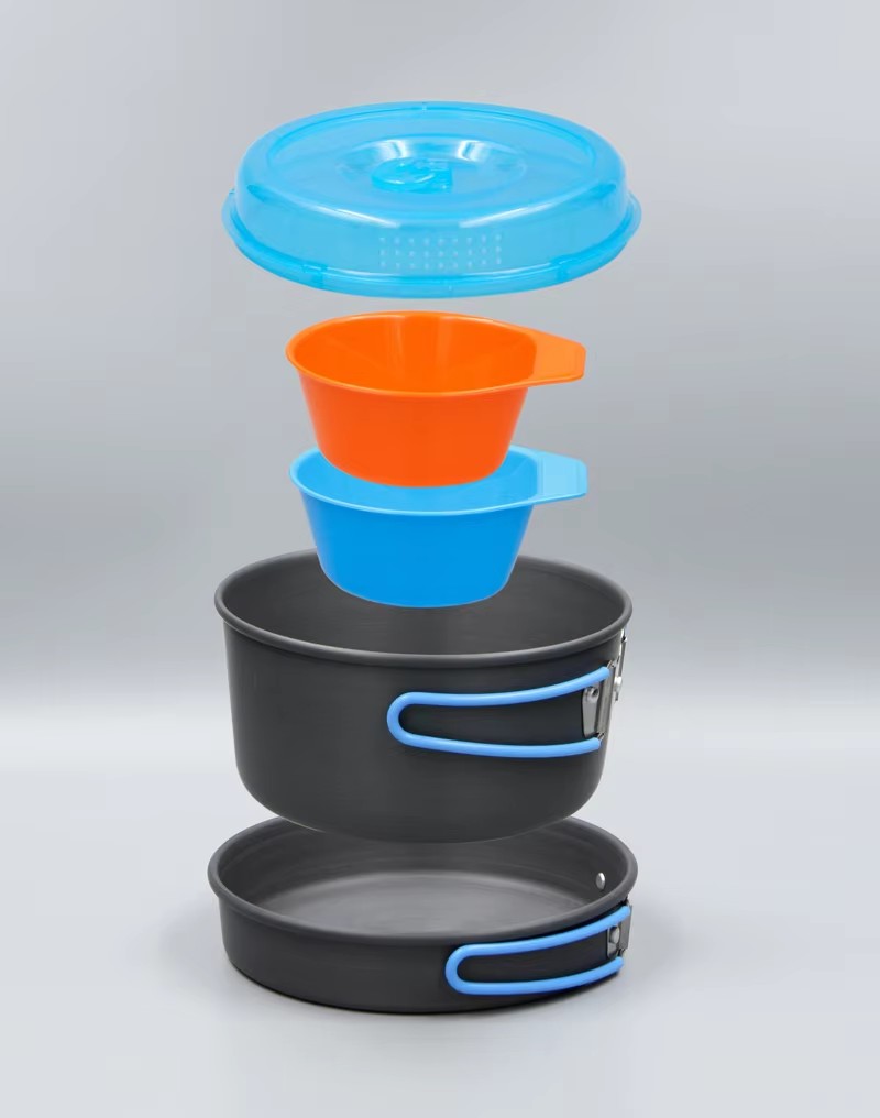 Pentole da campeggio Zaino in  - Camping Cooking Pots And Pans Set recensione e prezzo